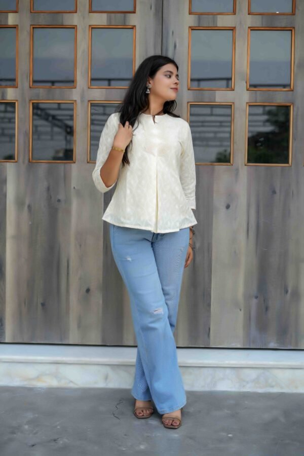 Off-White Schiffli tunic