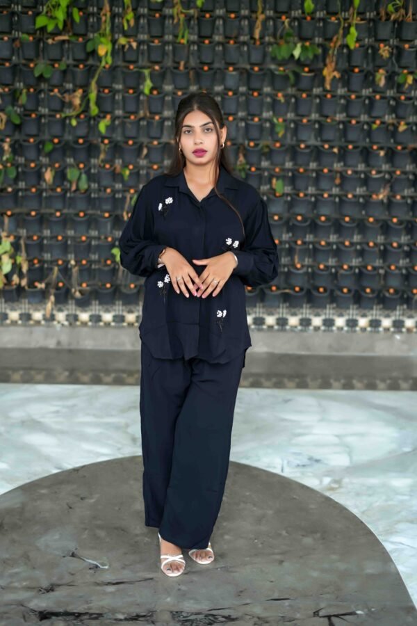 Midnight Bloom Co-Ord Set